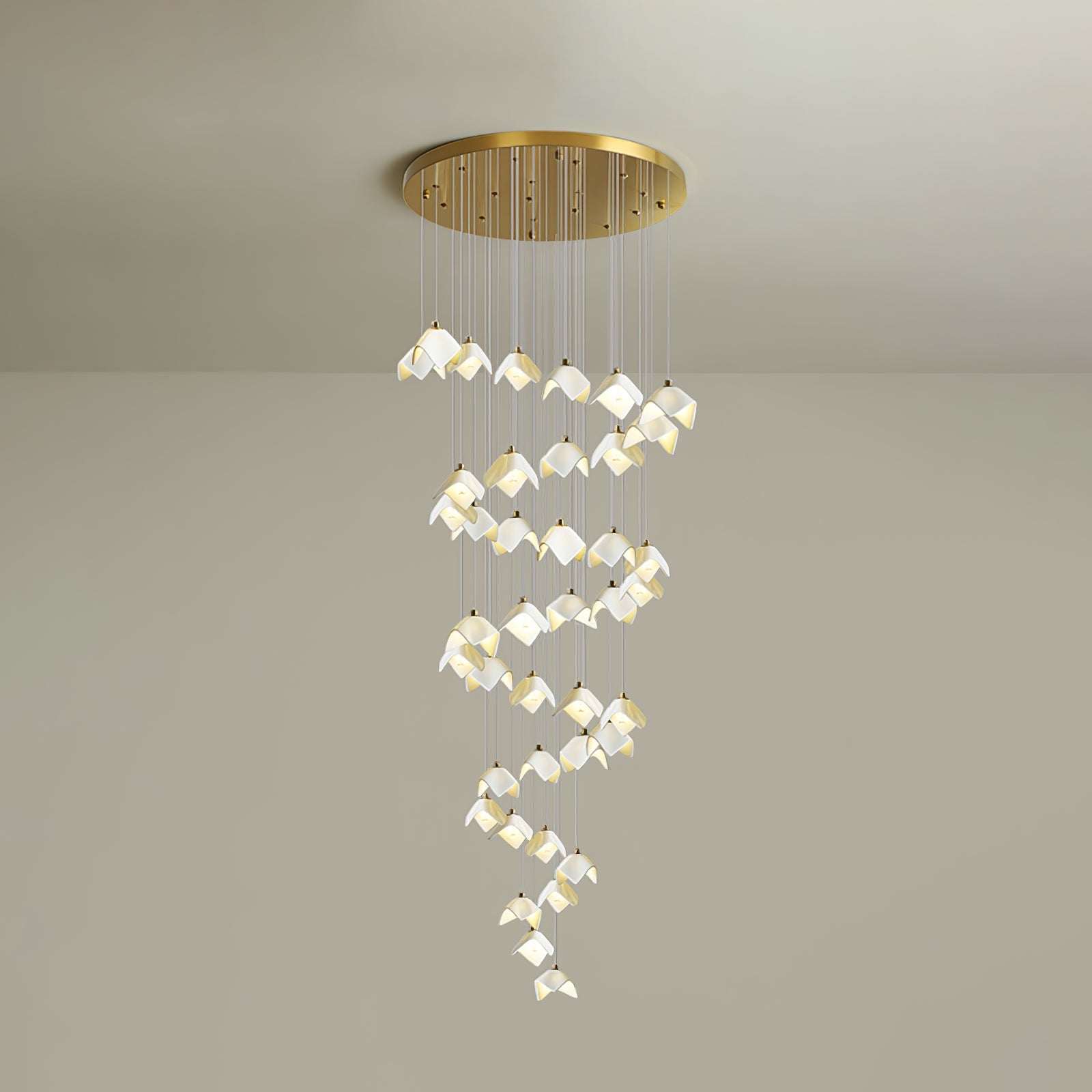 Orlani Cascade Stairs Chandelier