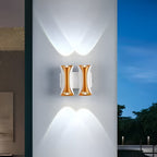 Waterproof Up and Down Lights LED Modern Outdoor Wall Sconce Lighting