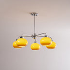 Oval Persimmon Chandelier