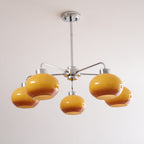 Oval Persimmon Chandelier