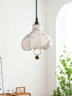 Pear Fabric Pendant Lamp