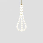 Glass Pearl Necklace Chandelier