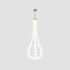 Glass Pearl Necklace Chandelier