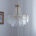 Pearls Glass Chandelier