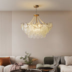 Pearls Glass Chandelier