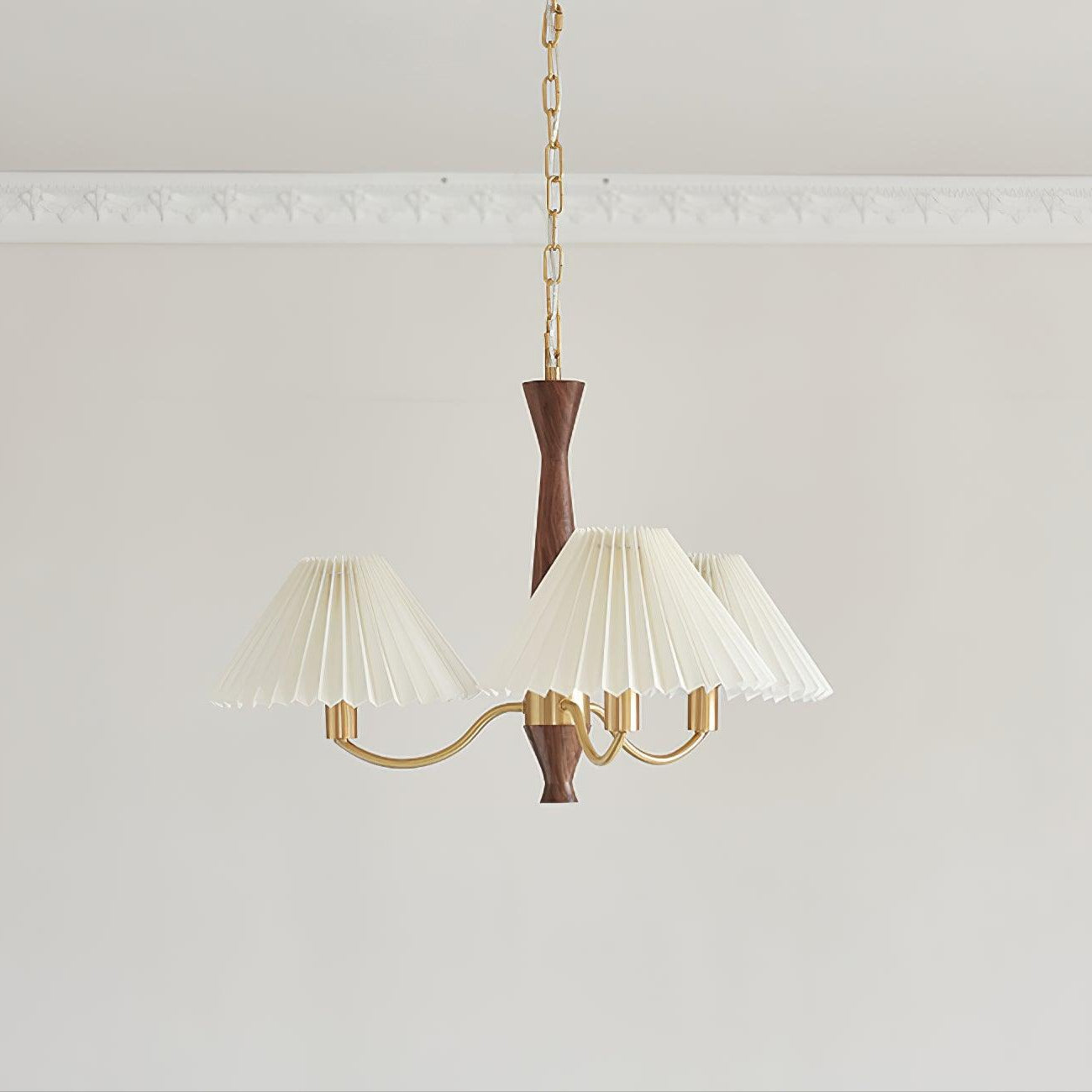 Pleated Chandelier