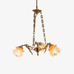 Putti Statuettes Brass Suspension