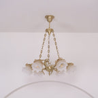 Putti Statuettes Brass Suspension