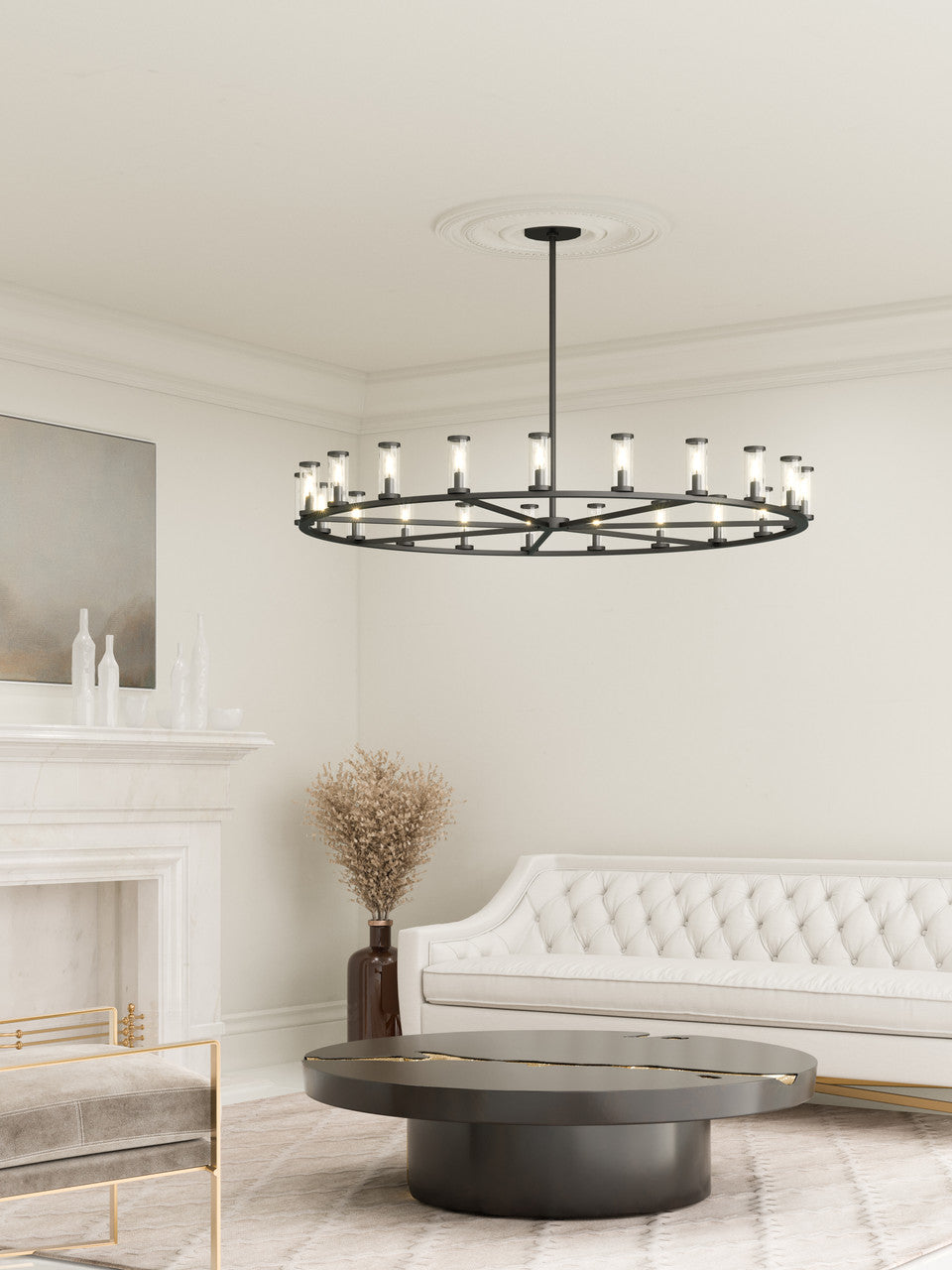 Revolve 21 Light Chandelier