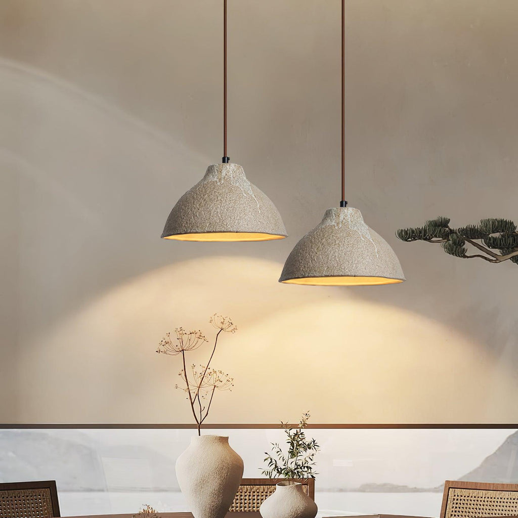 Raku Retro Ceramic Pendant Lamp