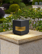 Regular Cube Post Outdoor Light