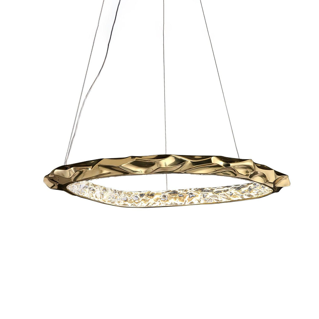 Resin Circlet Brass Pendant Lamp