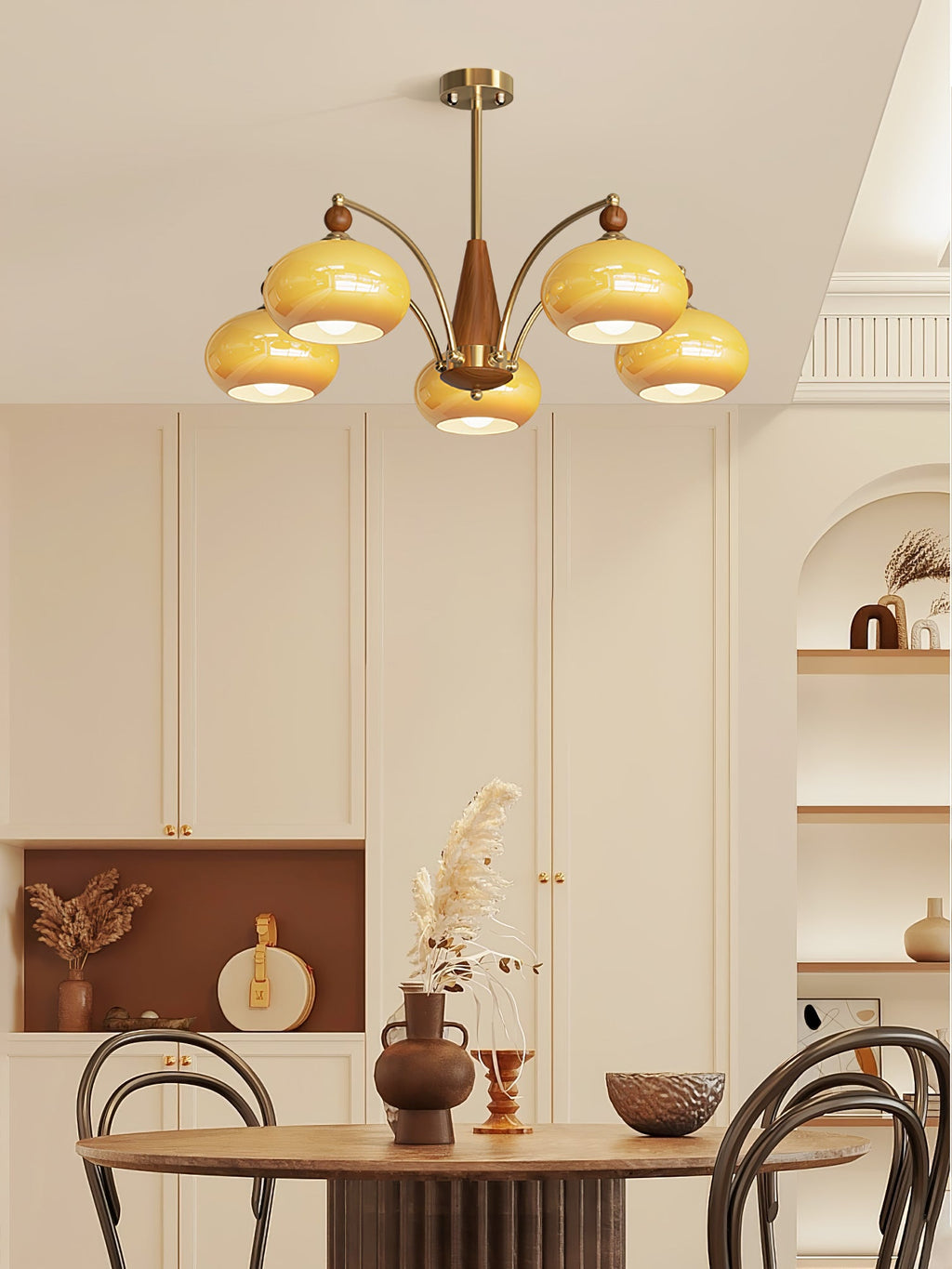 Retro Calliope Chandelier