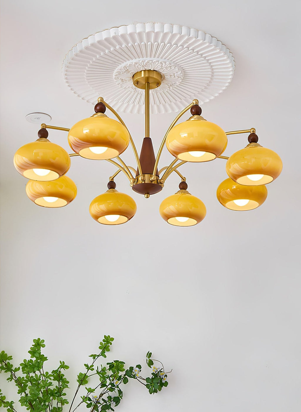 Retro Calliope Chandelier