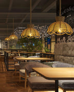 Retro Hemp Rope Interesting Pendant Light