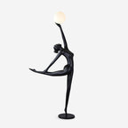 Rhythmic Gymnast Sculpture Floor Lamp
