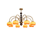 Ripe Persimmon Chandelier
