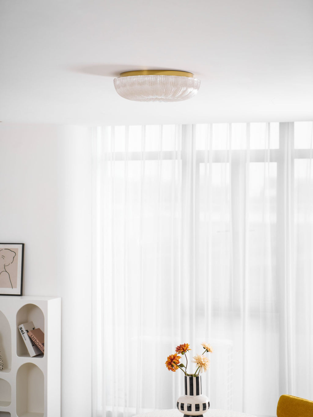 Ripple Glass Ceiling Light