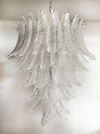 Rosalind Murano Clear Glass Chandelier