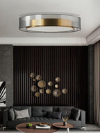 Round Low Profile Ceiling Light