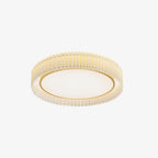 Round Pleated Ceiling Lamp