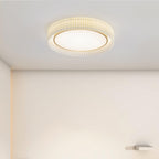 Round Pleated Ceiling Lamp