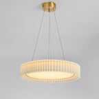 Round Pleated Pendant Lamp