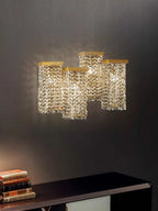 Modern Luxury Crystal Pendant Chandelier for Dining Room and Bar