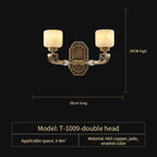 Chinese Jade Chandelier: Modern Living Room & Restaurant Décor