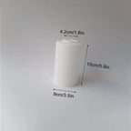 Frosted Glass Lamp Shade for Chandelier Pendant Wall Sconce, Handblow Glass Replacement