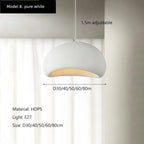 Nordic Minimalist Wabi Sabi LED Pendant Light Fixture