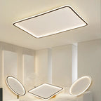 LED Ceiling Lamp Iron Dimmable Modern Living Room Light Fixture
