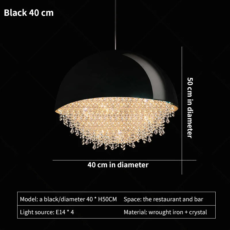 Young Luxury Crystal Chandelier Light for Living Room and Lobby