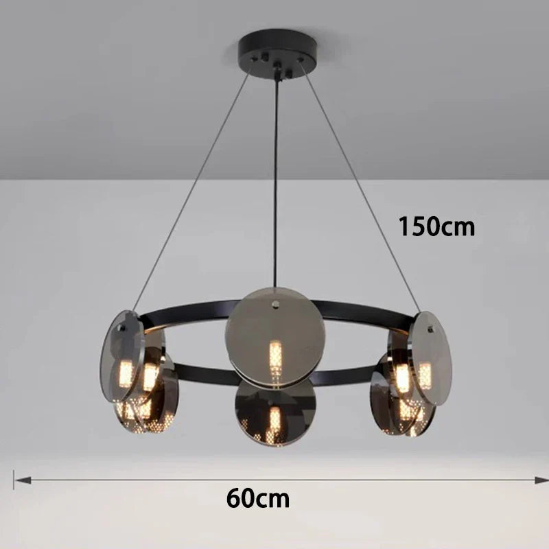 Modern LED Pendant Chandeliers for Home Decor Living and Dining Room Lighting