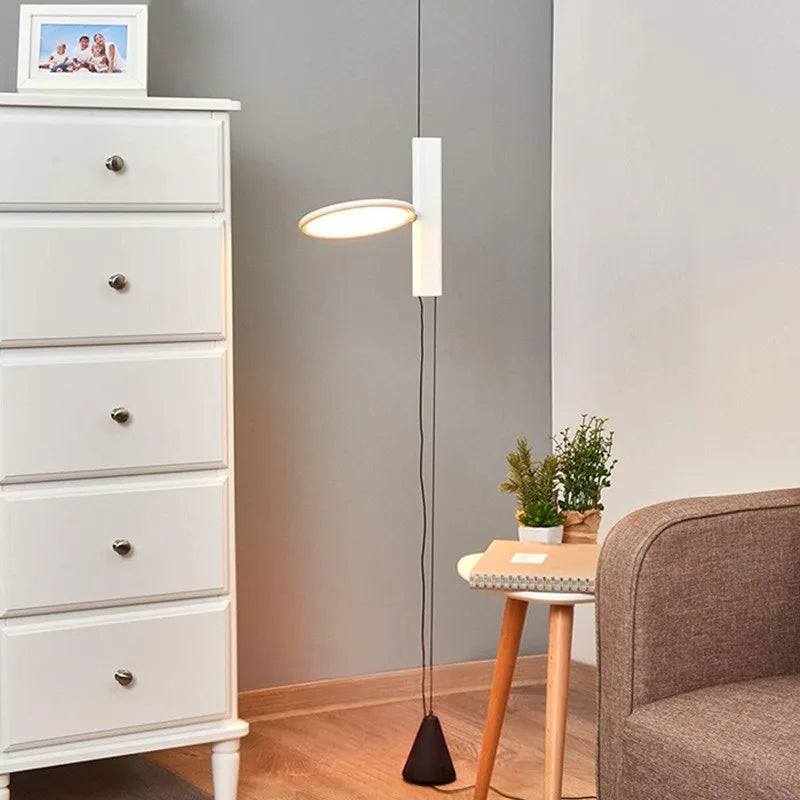 Postmodern Floor Lamp: Luxury Color Adjustable Study Bedroom Sofa Light