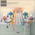 Macaron LED Ceiling Light for Children's Bedroom Decoration