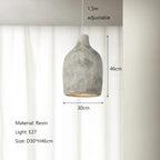 Japanese Style Resin Pendant Lights for Home Decor and Lighting Needs