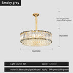 French Crystal Chandelier for Living Room, Dining Room, and Master Bedroom