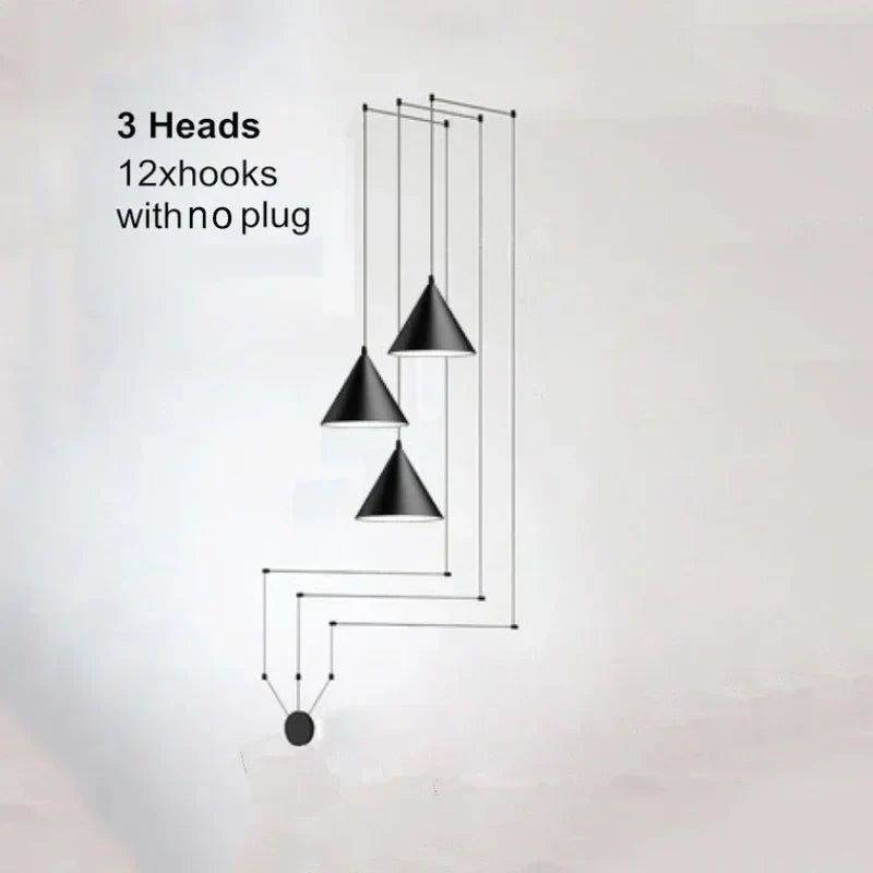 Vintage Pendant Light: Modern Hanging Lamp for Home Decor, Indoor Lighting