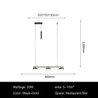 Neutral Light Dining Room Chandelier: Black Ceiling Pendant for Kitchen Table