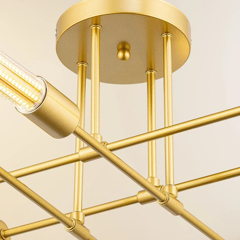 LED Chandelier Pendant Light Modern Style E27 Lamp for Bedroom Dining Room