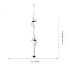 Adjustable Pendant Lamp for Bedroom and Living Room décor