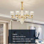 Luxury Crystal Chandeliers: Elegant LED Lighting for Home and Hotel Decor