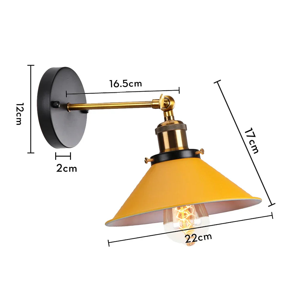 Wood Wall Sconce LED Light Modern Nordic Style Bedroom Home Decor Lighting