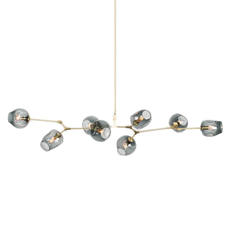 Modern Glass Chandelier Nordic Designer Pendant Light Industrial Hanging Light