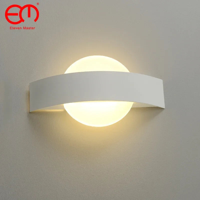 4W LED Wall Light Iron & Acrylic Indoor Lamp Fixture for Kitchen and Dining