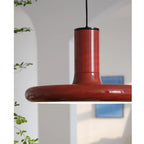 Red Chandelier: Danish Style Modern Bauhaus Artistic Bedroom Lamp