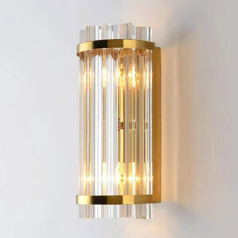 Crystal Luxury Wall Lamp for Modern Bedroom, Living Room, Staircase - LED Indoor Lighting
