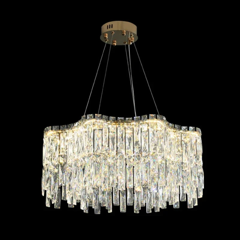Crystal Chandelier: Luxury Bedroom & Living Room Lighting