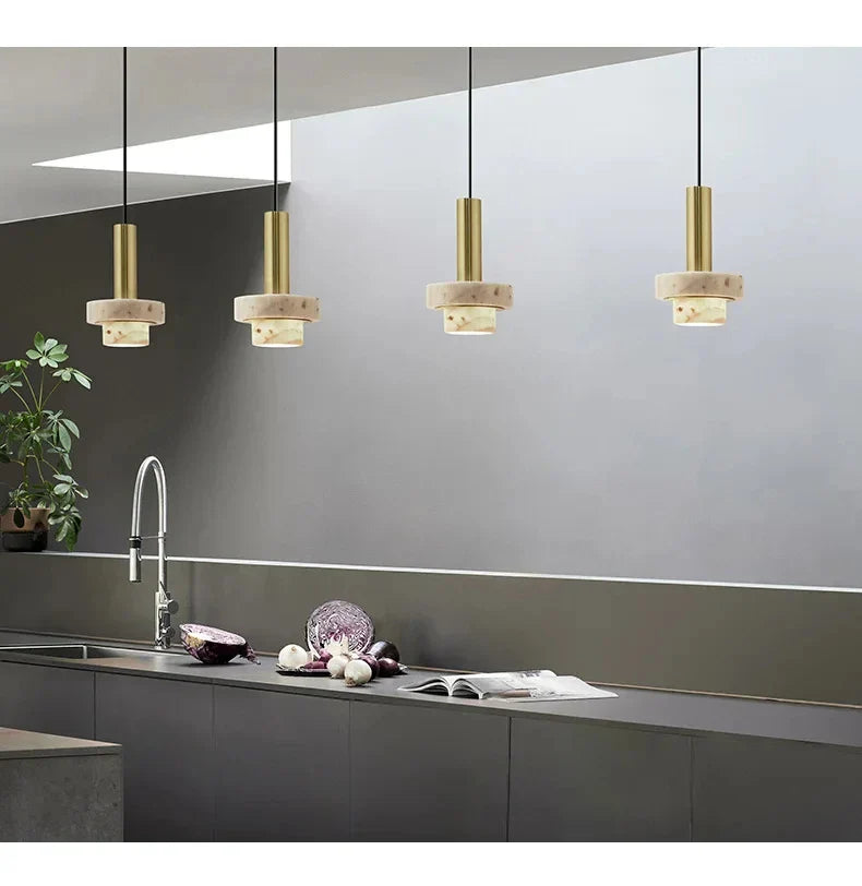 Modern Marble Pendant Light for Living Room & Restaurant Decor